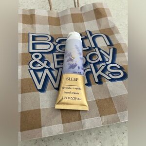 Bath & Body Works SLEEP Lavender Vanilla Hand Cream - 1 oz